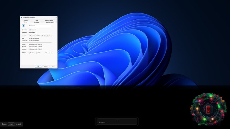 #软件资讯 华硕通过预装软件向用户以 1/3 屏弹出极其丑陋的圣诞花环，让大量用户以为系统中毒了